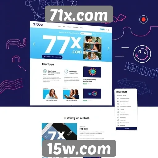 Análise da experiência do usuário em 71x.com